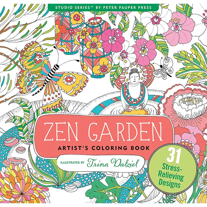 Peter Pauper Press - Zen Garden Coloring Book