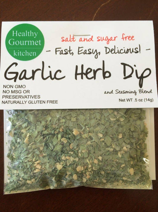 Healthy Gourmet Kitchen - Garlic Herb Dip Mix