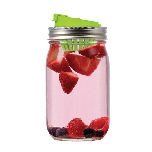 Fox Run Brands - Fruit Infusion Lid, Regular Mouth