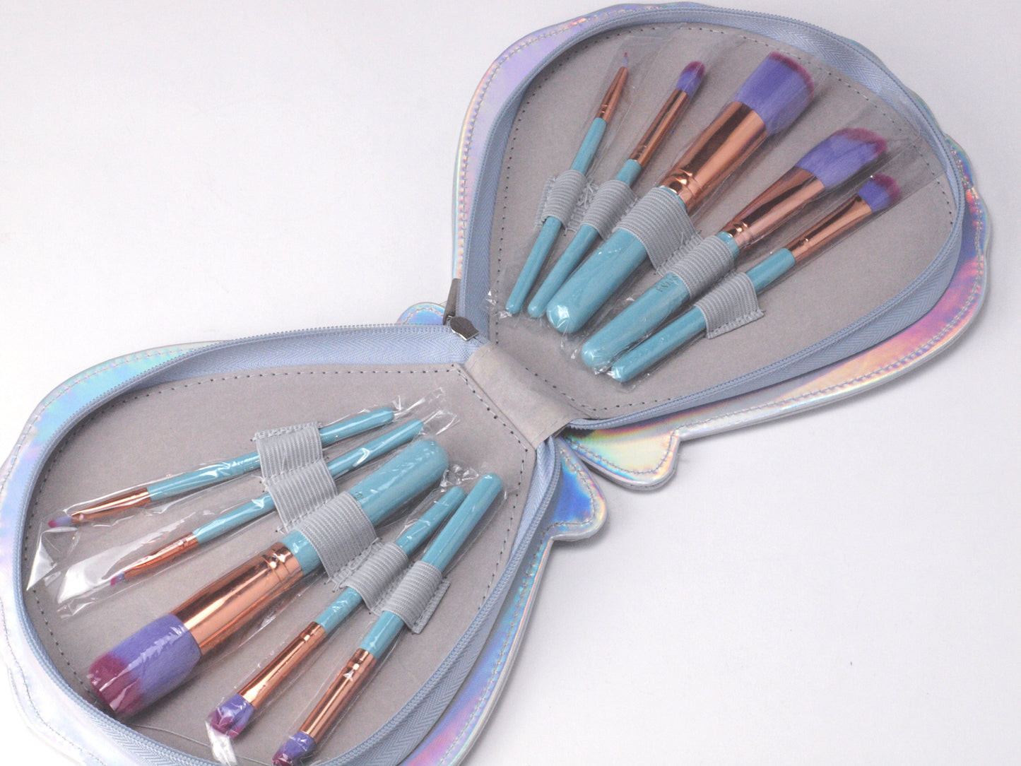 Stinaface Mermaid Clam Brush Set