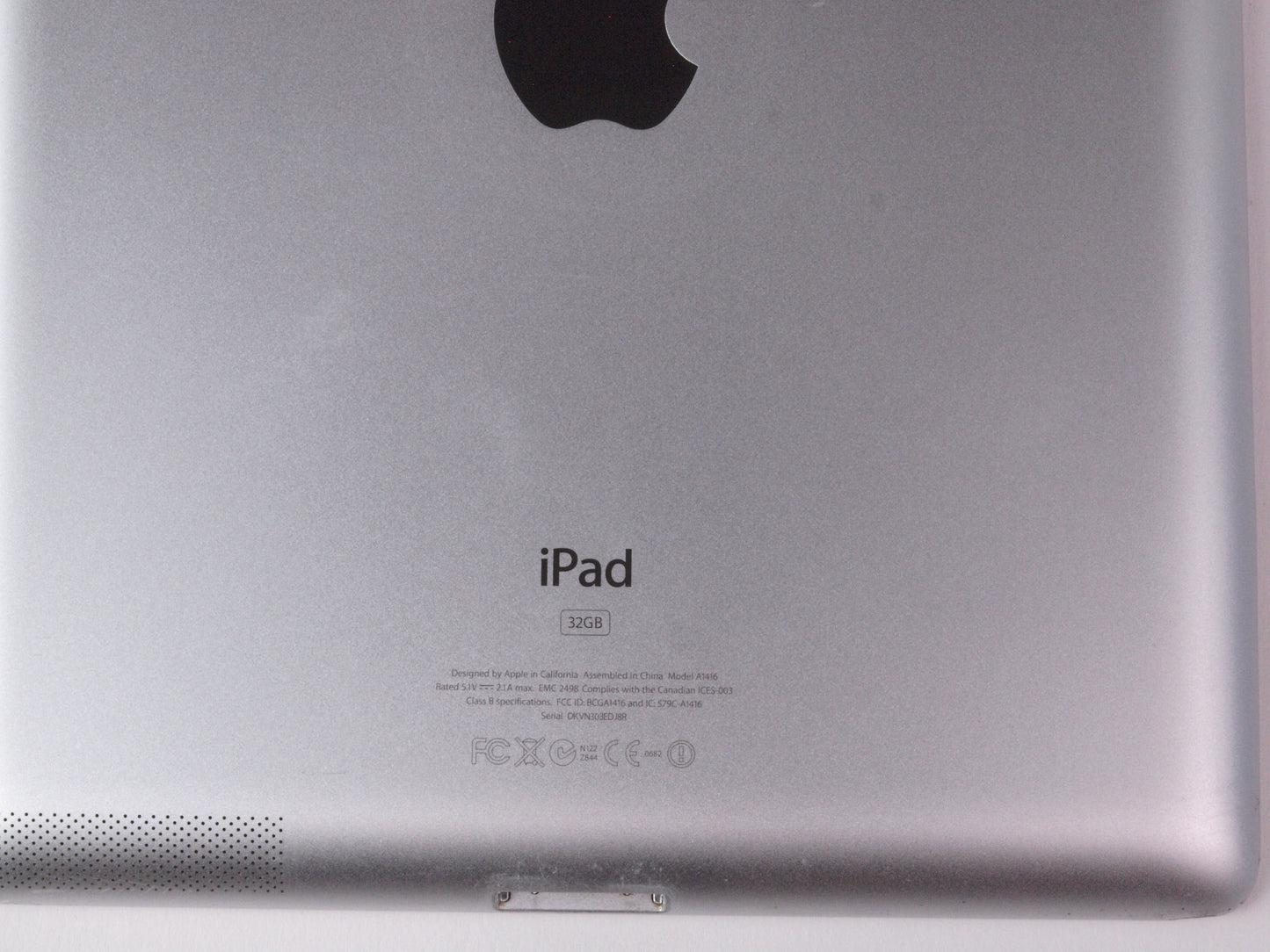 Refurbished iPad 3rd Gen Silver/Black