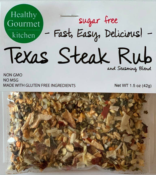 Healthy Gourmet Kitchen - Texas Steak Rub